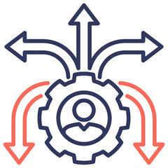 Poster - Flexible Dual Tone Icon
