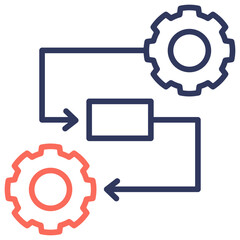 Aufkleber - Automation Dual Tone Icon