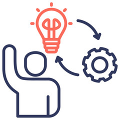 Poster - Initiative Dual Tone Icon