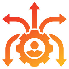 Poster - Flexible Glyph Gradient Icon
