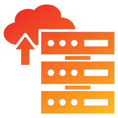 Poster - Deployment Glyph Gradient Icon