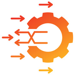 Poster - Change Glyph Gradient Icon