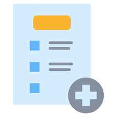 Poster - Add Task Flat Icon
