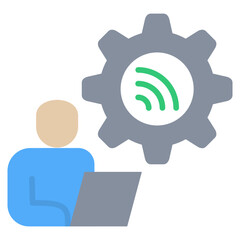 Poster - Remote Flat Icon