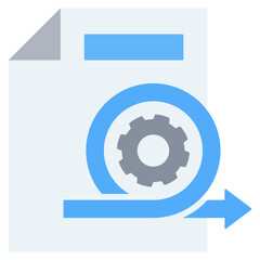 Poster - Scrum Flat Icon