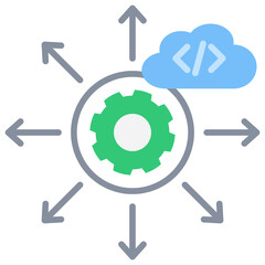 Poster - Deployment Flat Icon