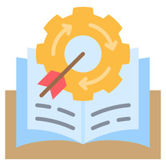 Poster - Practice Flat Icon