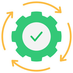 Poster - Consistency Flat Icon