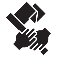 Poster - Flag Glyph Icon
