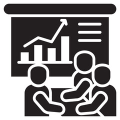 Poster - Statisctics Glyph Icon