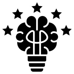 Poster - Inspired Glyph Icon