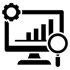 Poster - Analyze Glyph Icon