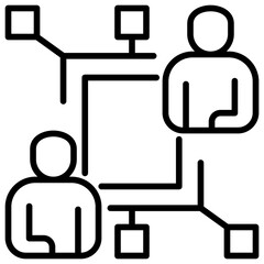 Poster - Connection Line Icon