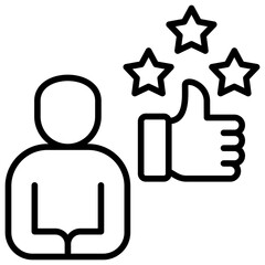 Poster - Rating Line Icon