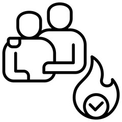 Poster - Motivate Line Icon