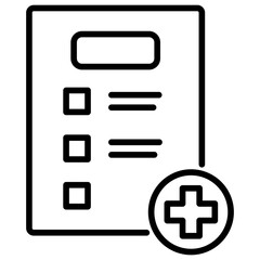 Poster - Add Task Line Icon