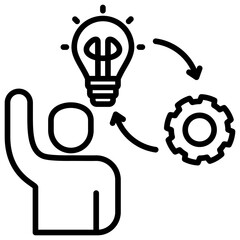 Poster - Initiative Line Icon