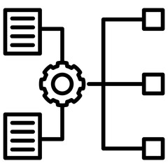 Poster - Methodology Line Icon