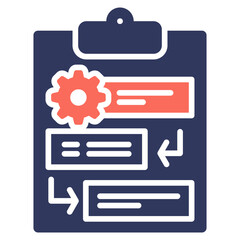 Poster - Workflow Mixed Icon