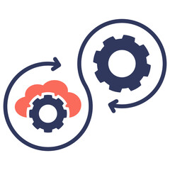 Poster - Devops Mixed Icon