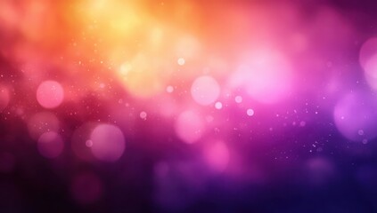 Poster - Colorful Abstract Background with Blurred Lights for Creative Design, Graphic Art, and Technology Projects