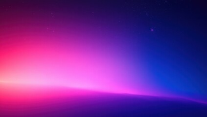 Poster - Ethereal Gradient Background with Soft Hues of Pink, Purple, and Blue Creating a Dreamy Atmospheric Scene for Abstract Visuals and Designs