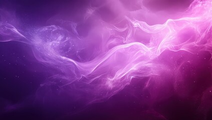Poster - Ethereal Pink and Purple Fluid Abstract Background with Soft Swirls and Textures for Creative Design and Digital Artwork