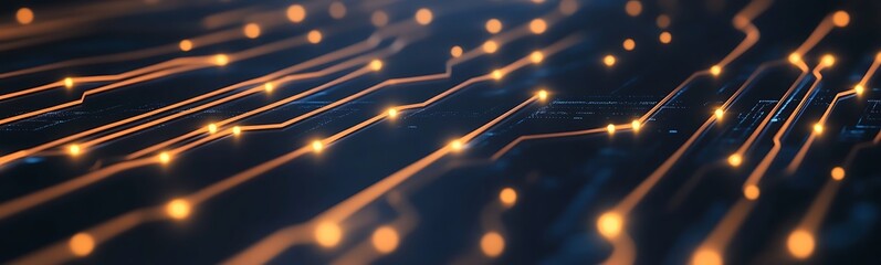 Poster - An image showcasing AI-driven financial regulations in a futuristic digital setting.