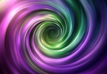 Poster - Swirling Abstract Design with Vibrant Colors in a Spiral Motion Creating a Mystical and Energetic Visual Experience