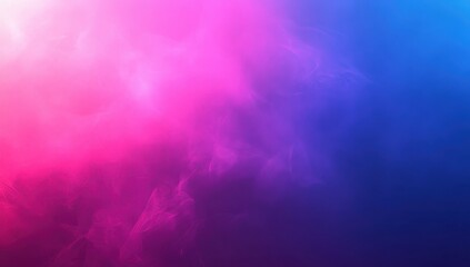Poster - Vivid Abstract Background with Gradients of Purple and Pink Shades Blending into a Calm Blue Creating a Dreamy and Ethereal Atmosphere for Creative Projects