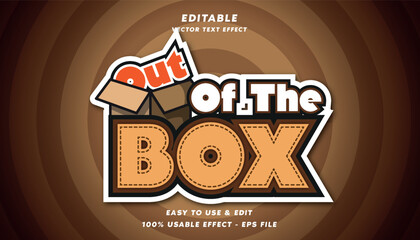 Poster - out of the box editable logotype with modern and simple style, usable for logo or campaign title