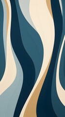 Wall Mural - navy blue abstract modern print design pattern geometric shapes design poster background
