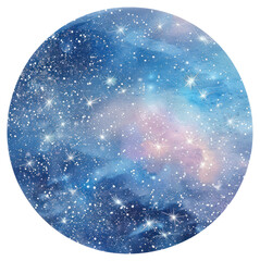 Wall Mural - ethereal cosmic starry sky