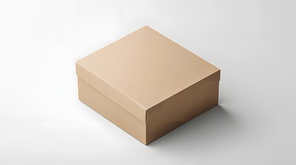 Aufkleber - and 3D or photo of an unbranded minimalistic design kraft paper zip lock bag in a natural brown tone color  This plain simple and empty packaging mockup can be used for product presentation branding