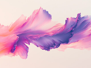 Poster - Dynamic abstract wave formation digital art colorful background modern aesthetic vibrant palette artistic expression