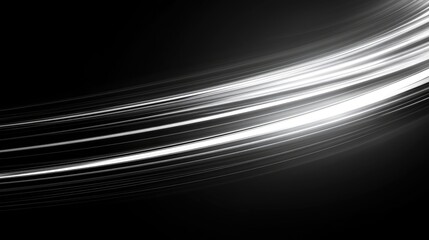 Poster - A bright and minimalist light burst across a dark background, leaving ample space for adding text or a logo.