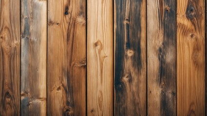 Poster - Natural Pine Wood Texture with Varied Tones and Grain Patterns for Background or Surface Design Applications