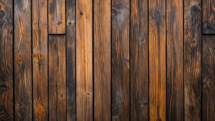 Poster - Rustic wooden plank background showcasing rich textures and natural beauty ideal for design and arts projects.