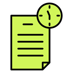 Poster - prayer time schedule. vector illustration of schedule and time