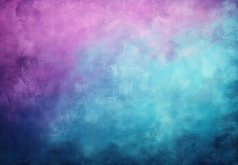 Poster - Abstract Background of Soft Purple and Turquoise Blending Colors with a Textured Finish for Artistic and Creative Projects