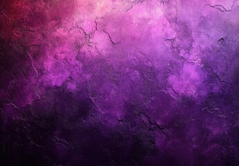 Poster - Abstract purple and pink textured background with cracks, perfect for creative designs or artistic projects, featuring vibrant gradient and unique patterns