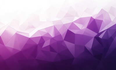 Poster - Abstract Purple Polygon Background for Design Use Featuring Geometric Shapes and Soft Gradients in a Variety of Shades and Tones Blending Smoothly Together