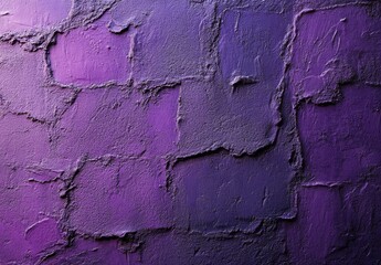 Poster - Abstract Purple Textured Wall Surface with Unique Patterns and Shades Ideal for Backgrounds and Creative Designs in Various Art Projects