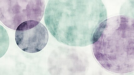 Fototapete - Elegant backdrop with delicate pencil strokes and circular patterns in soft pastel colors suitable for various creative projects