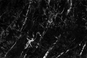 Wall Mural - black background marble wall texture for design art work, seamless pattern of tile stone with bright