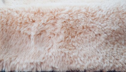 Poster - soft beige animal fur texture close-up with natural patterns, ideal for backgrounds, design elements, and textile inspiration

