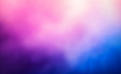Poster - vibrant gradient background with smooth transitions of pink, purple, and blue hues creating a dreamy