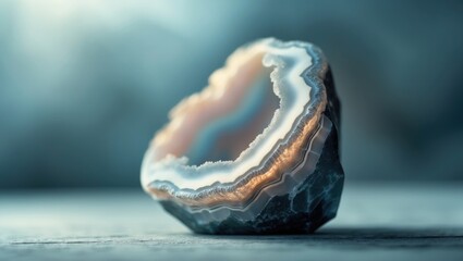 Fototapete - background featuring a soft agate pattern