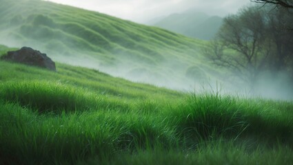 Poster - scenic views featuring lush green grass