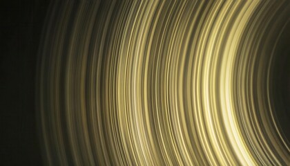 Poster - golden light streaks in circular motion, abstract radial texture with dynamic glow, futuristic motion background